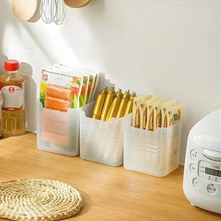 Refrigerator Organizer Bins (Pack of 6)