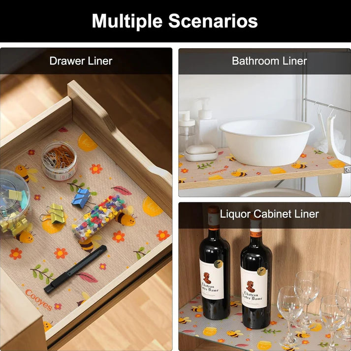 Anti-Slip Waterproof Cabinet & Drawer Protection Liner (45*125cm)